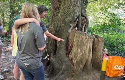 De kabouterbrigade aan het werk