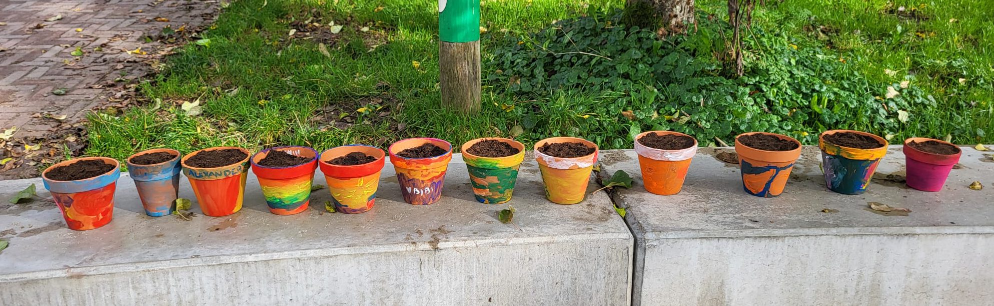 Kinderactiviteit: bloempotje schilderen voor voorjaarsbloemen