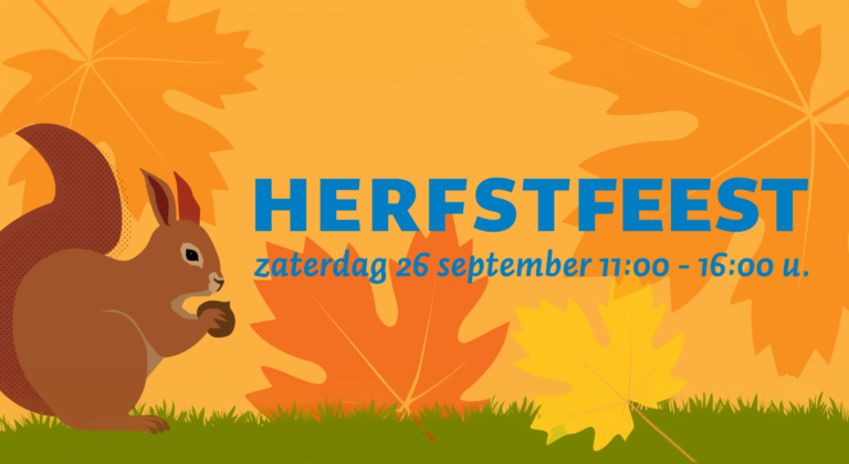 Herfstfeest op 26 september